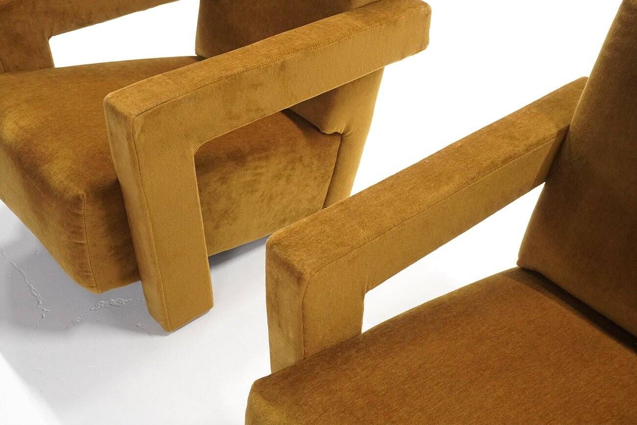 Utrecht 637 Lounge Chairs by Gerrit Rietveld for Cassina, 1990s, Set of 2