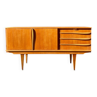 Enfilade style scandinave en teck des années 60