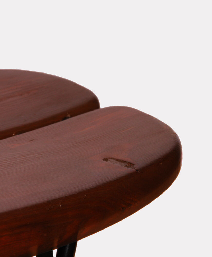 Stool by Ilmari Tapiovaara, Pirkka model, 1950