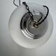 Ancienne suspension en opaline xxl vintage