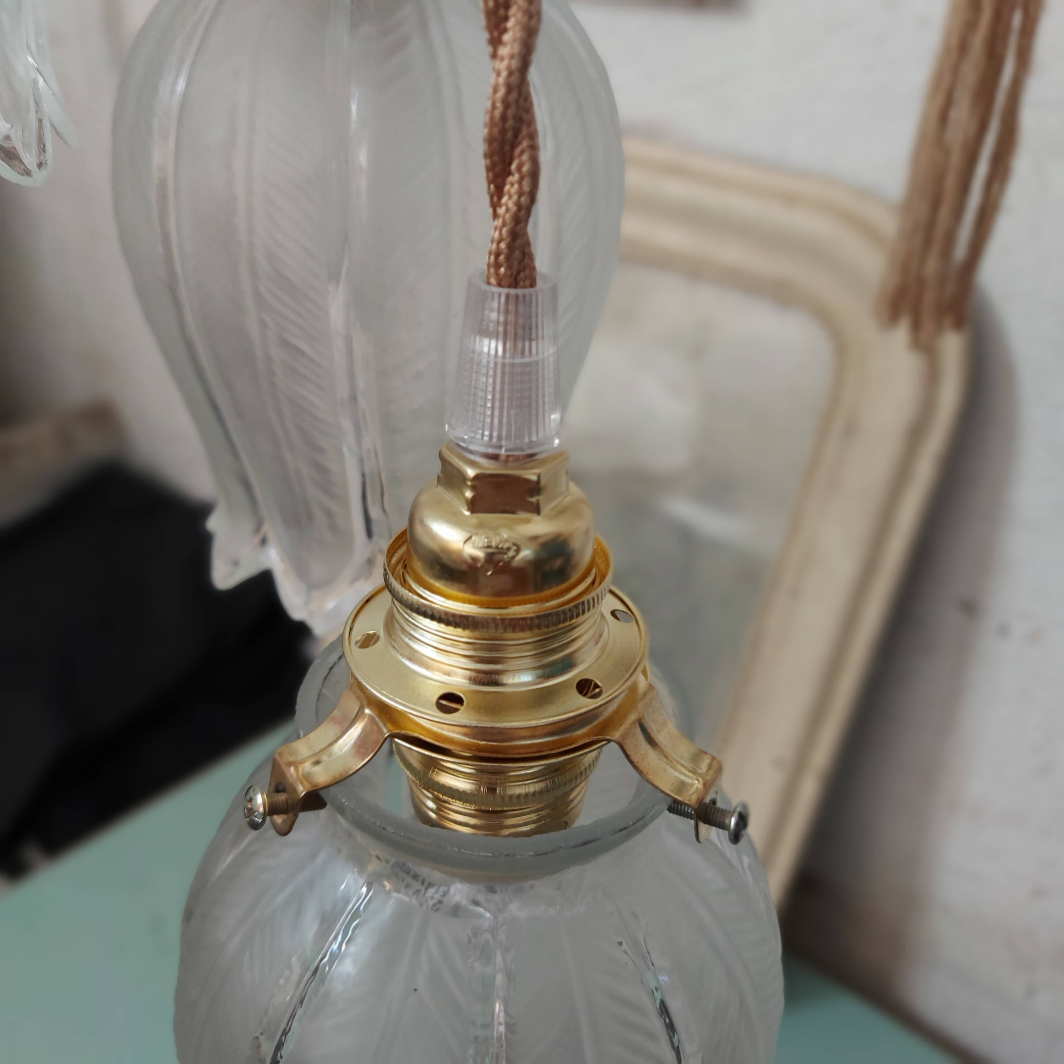 Art Deco hanging lamp