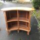 Rattan/bamboo bar and stools