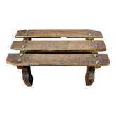 Small stool / footrest in wood
