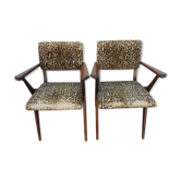 Pair of bridge chairs