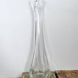 Vase / soliflore en verre épais