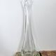 Vase / soliflore en verre épais