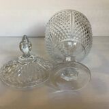 Large diamond-pointed sweet jar