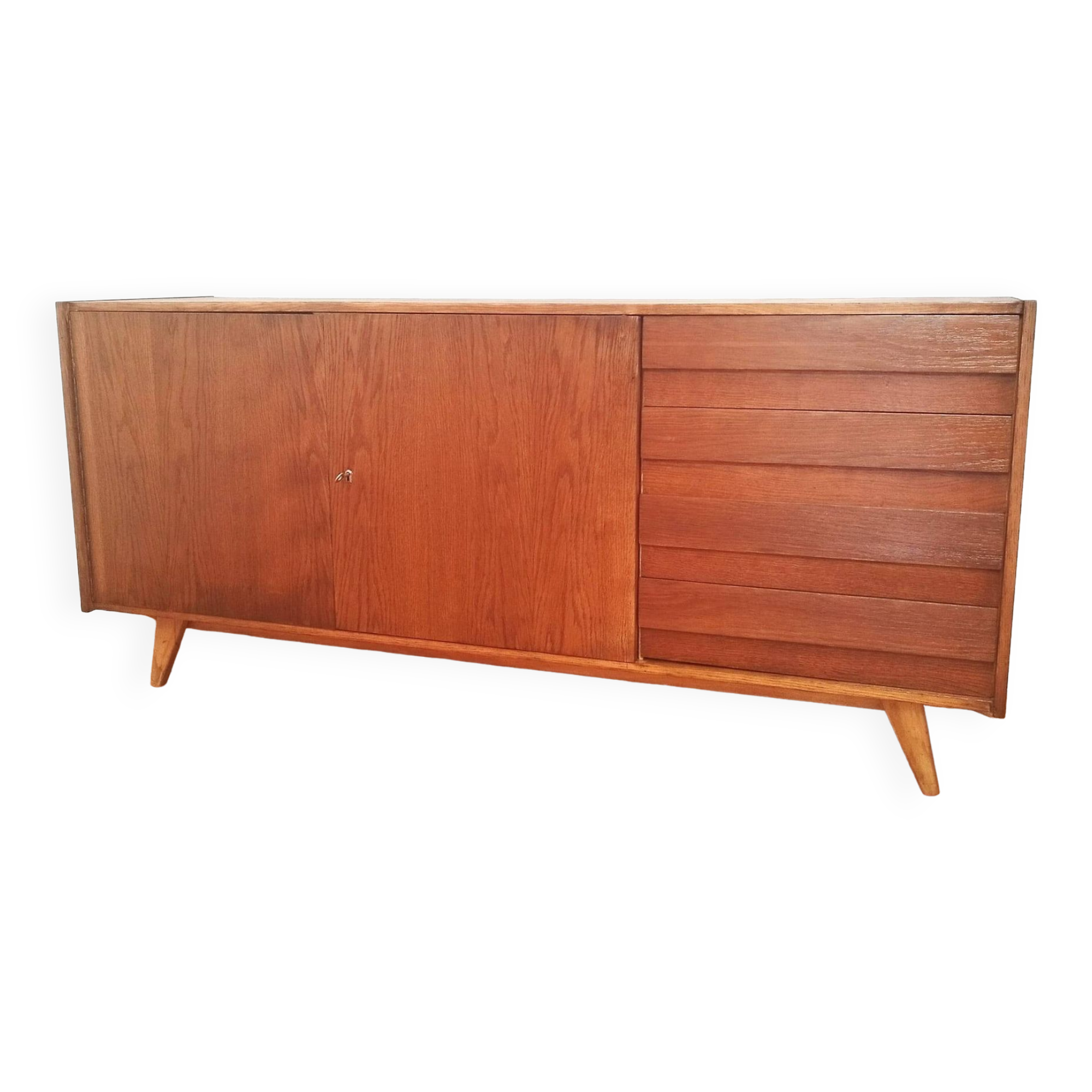 Czechoslovakian Sideboard by J. Jiroutek for Interier Prague, 1960s