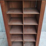 Walnut cardboard box stamped BRUN.G