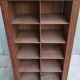 Walnut cardboard box stamped BRUN.G