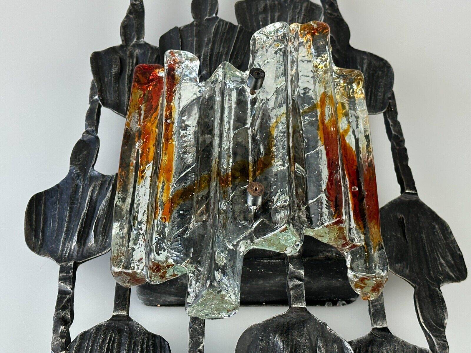 60s 70s Brutalist Wall Lamp Tom Ahlström & Hans Ehrlich Wall Sconce