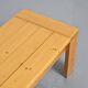 Table basse en pin Les Arcs, circa 1970