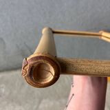 Vintage bamboo mirror 1960s