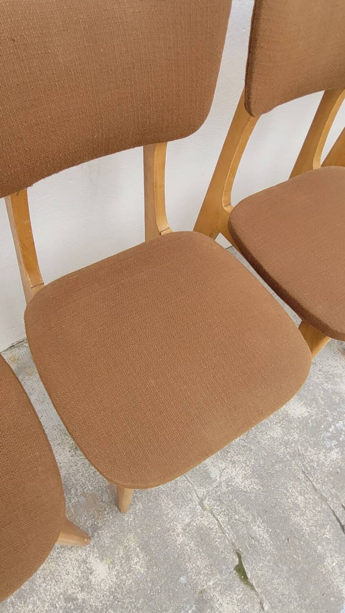 Série de 4 chaises vintage- 1950s