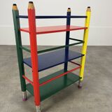 Pierre Sala style pencil shelf for children