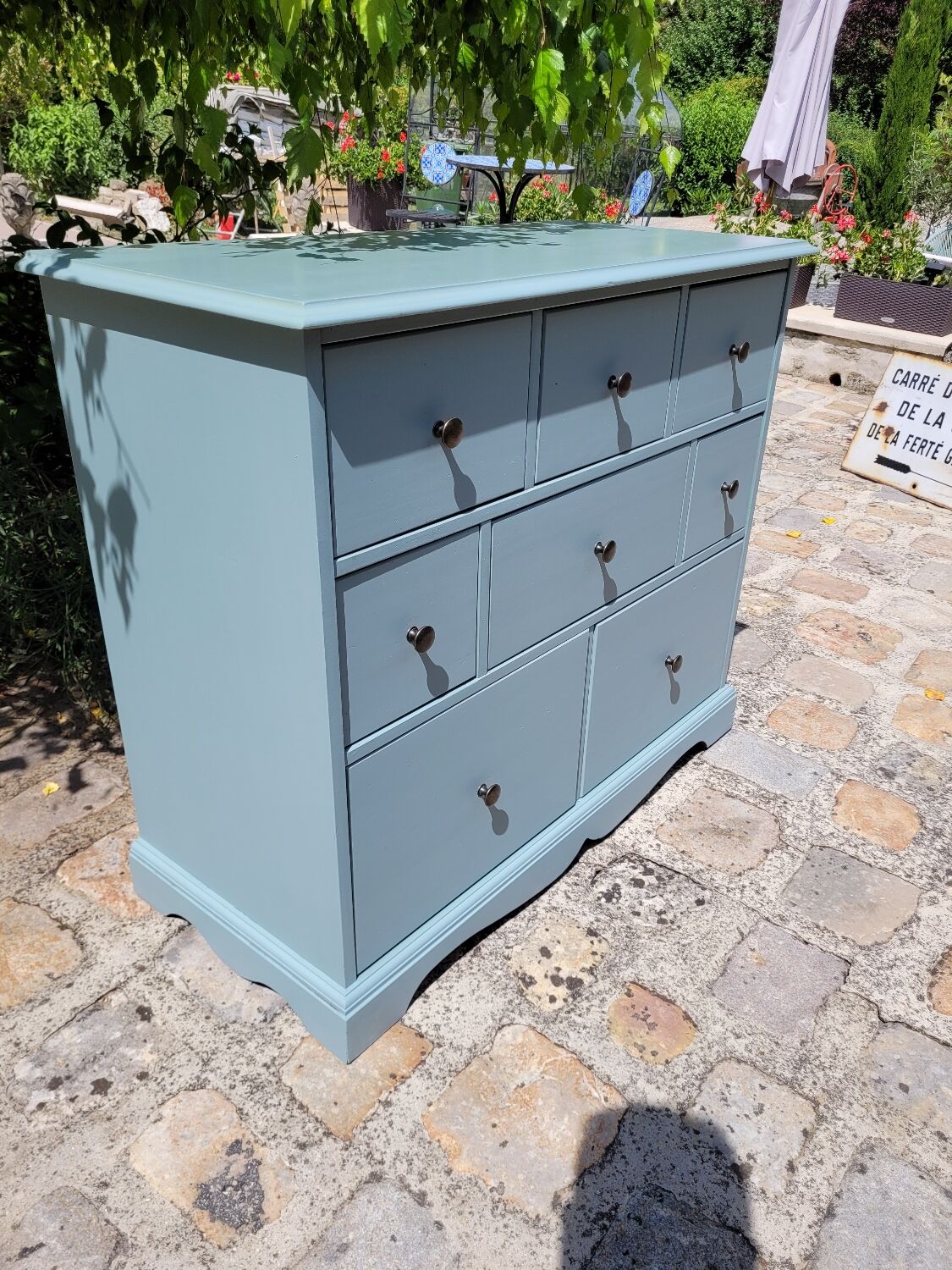 Apothecary chest of drawers Colmar 8 drawers
