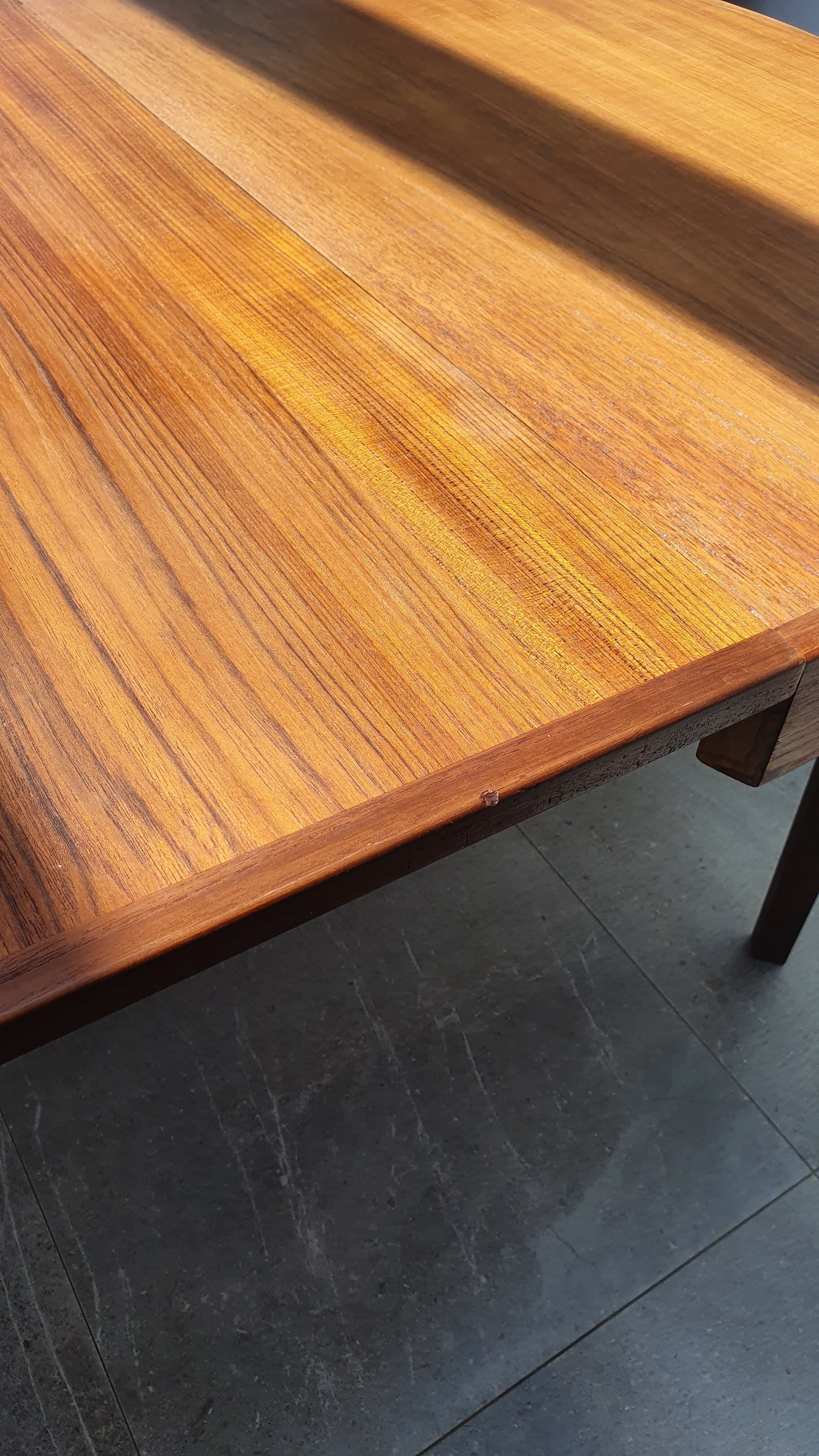 Teak dining table editor Gudme Mobelfabrik, Danish