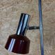 1960s 1970s Floor Lamp in Metal Space Age Design Mid Century