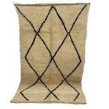 Handmade Moroccan Berber carpet 240 x 143 CM