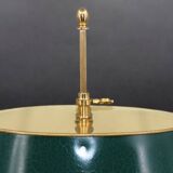 Bronze Gilt Bouillotte Lamp in Directoire Style "Lucien Gau"