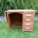 Antique solid oak desk