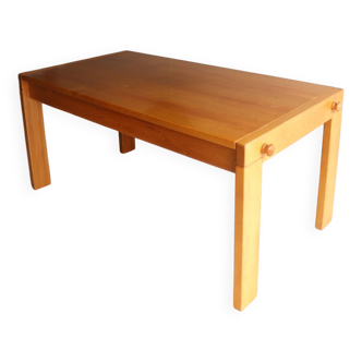 Solid elm dining table in the Regain style