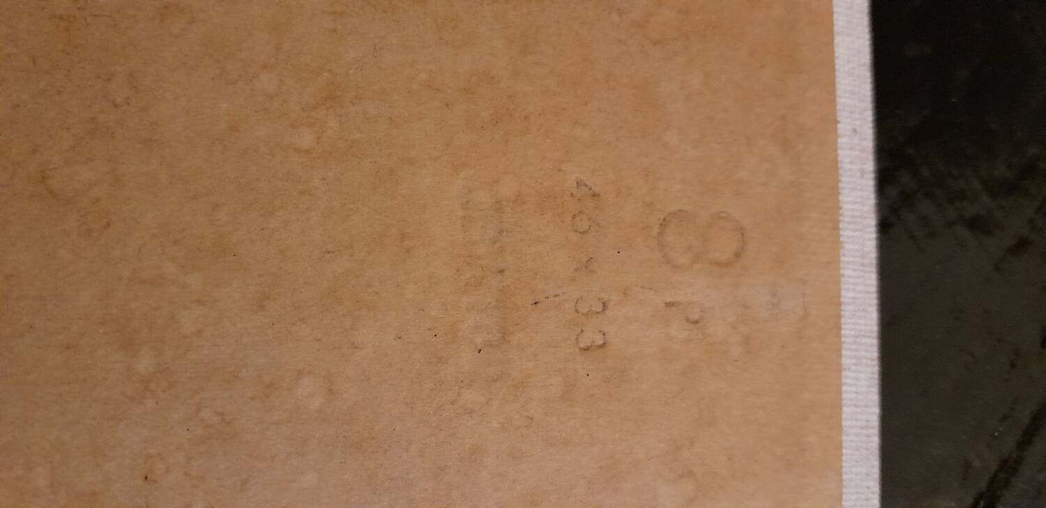 Oil painting with figures