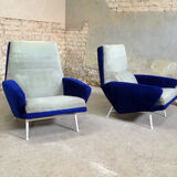 Paire de fauteuils de Guy Besnard, 1960