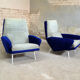 Paire de fauteuils de Guy Besnard, 1960