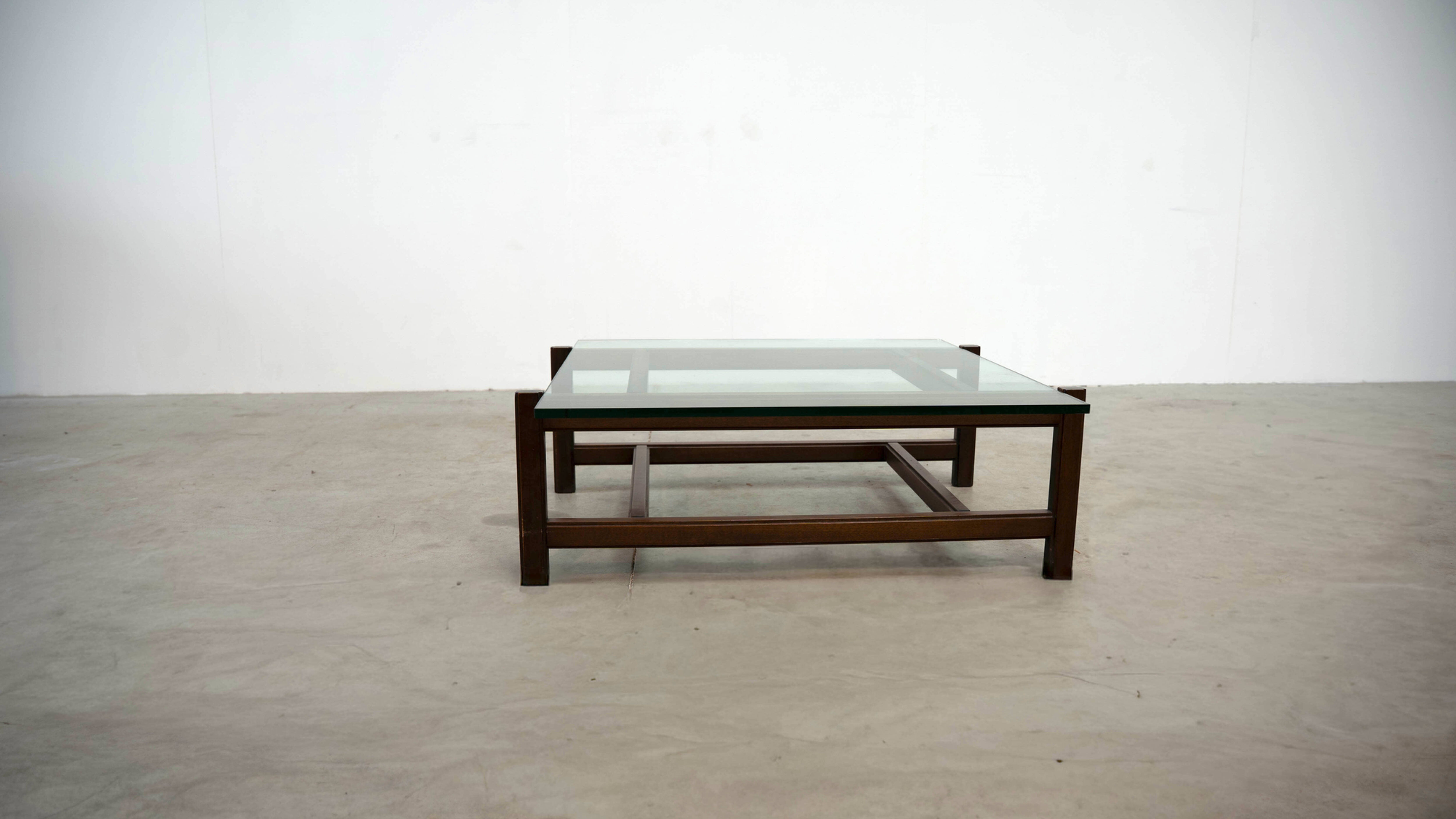 Table basse sculpturale italienne