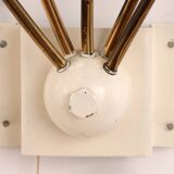 Vintage Wall Lamp with 5 Lights - Brass Metal, 1960 Denmark