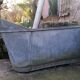 Baignoire en zinc