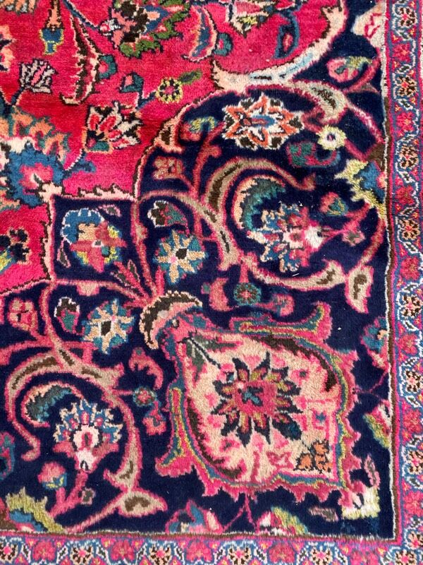 Tapis vintage persan mashhad 250x340 cm