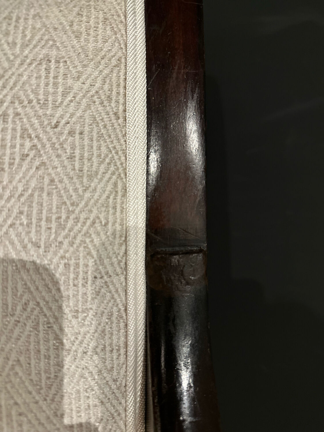 6 chairs from the Restauration period, circa 1815-1848