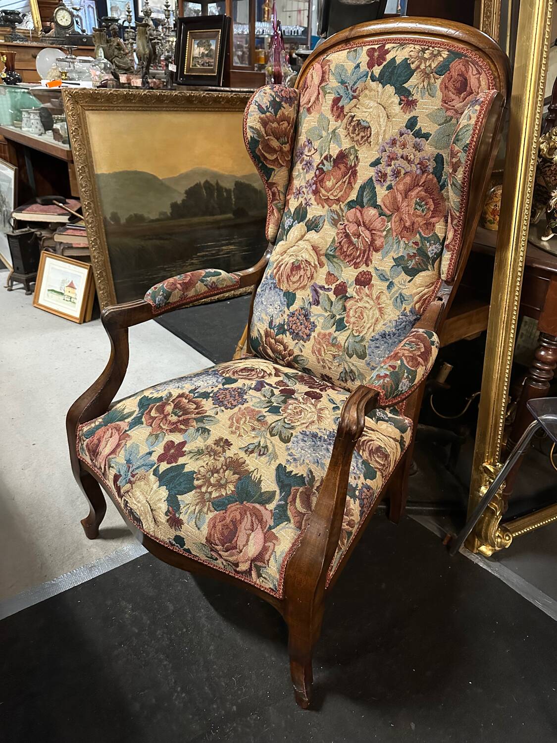 Voltaire armchair