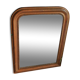 Large Louis-Philippe mercury mirror, antique mirror decoration.