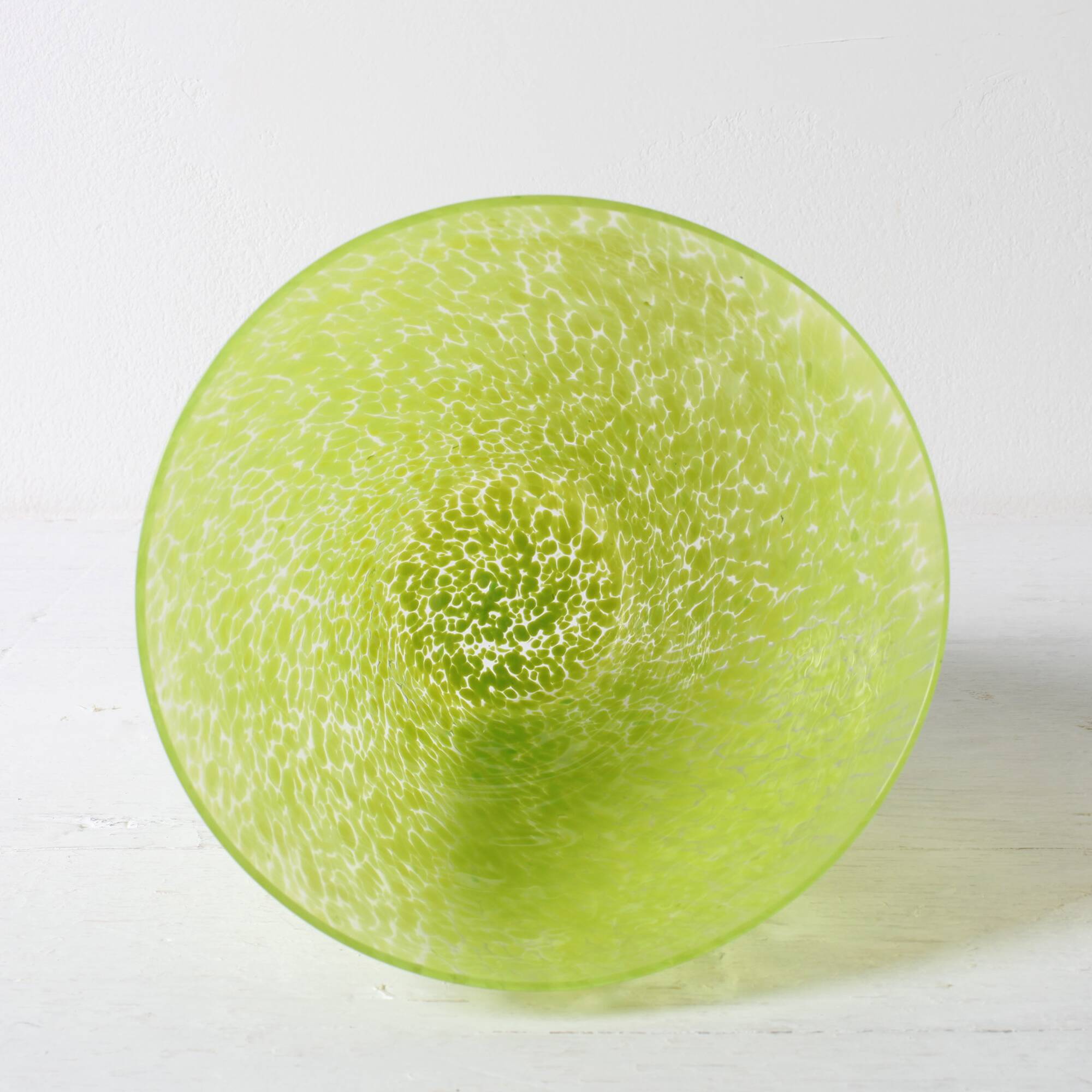Vase en verre soufflé par Lars Sestervik, Suède 1990