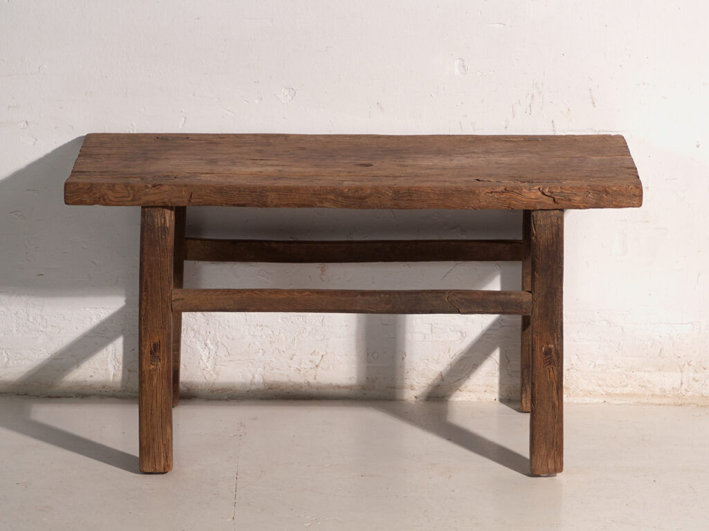 Antique pine coffee table – China, circa 1890