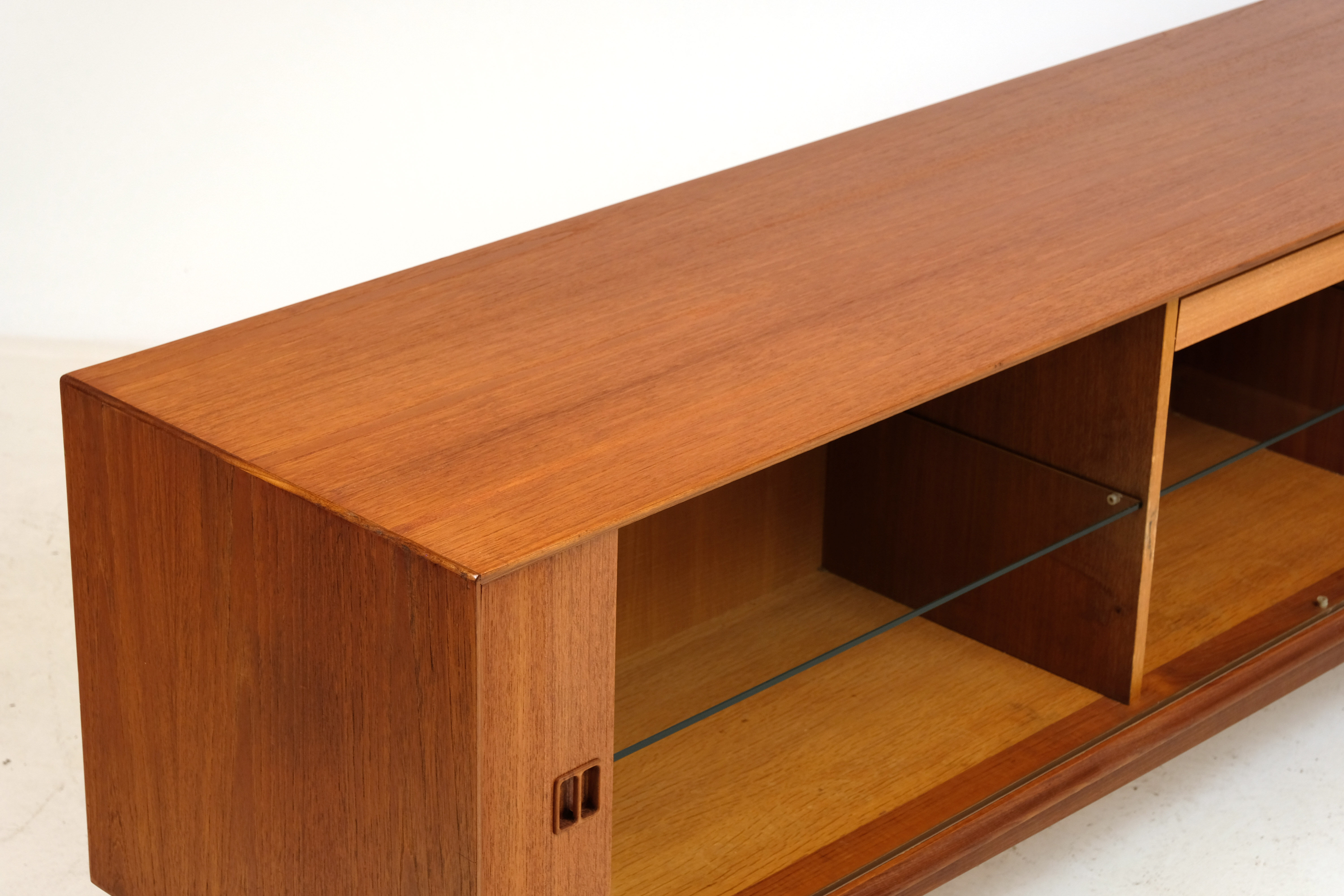 Enfilade Drum teak by Oswald Vermaercke for V Form 1960's
