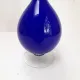 Royal blue opaline single flower vase