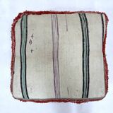 Moroccan kilim pouf