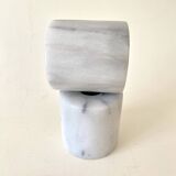 Duo marble candlesticks