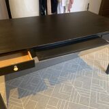Large solid wood desk