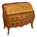 French inlaid bureau from 20th century