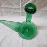 Morocco decanter in green glass