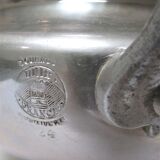 Set of two aluminum tureen Turneds from the 30s/40s