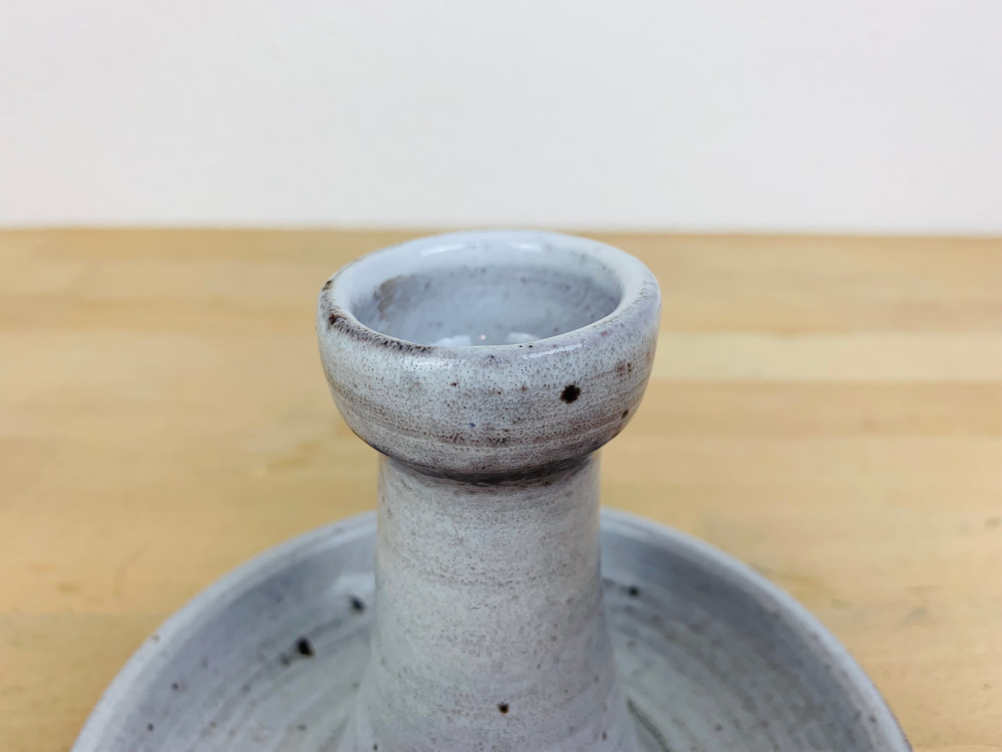 Vintage ceramic candle holder