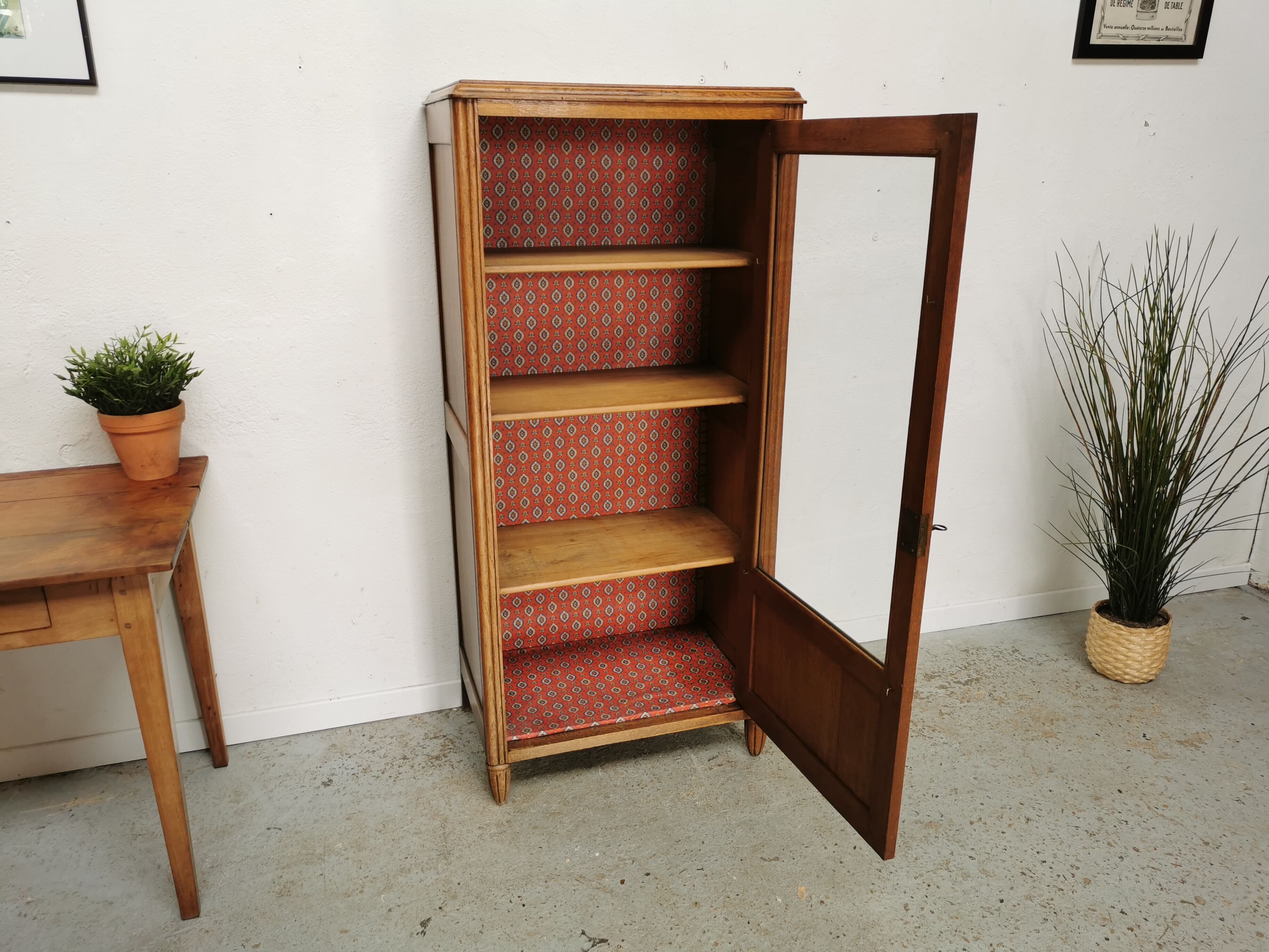 Parisian wardrobe Art Deco vintage showcase