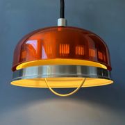Suspension UFO Space Age transparent orange