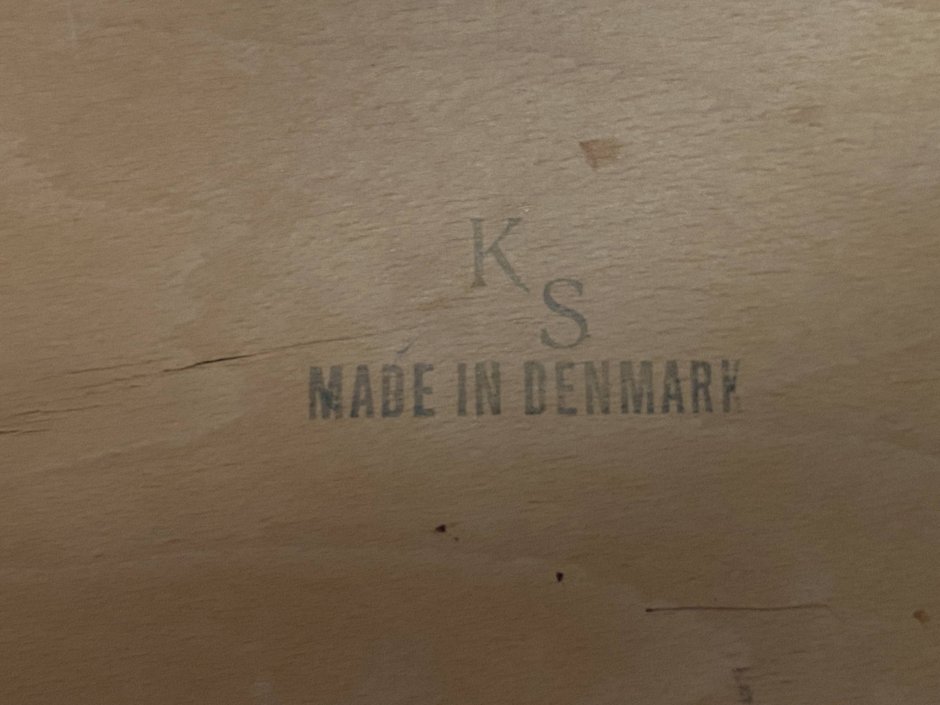 6 Danish chairs by Henning Kjaernulf in teak.